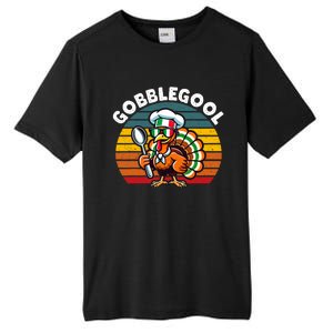 Funny Gobblegool Italian Gobble Turkey Day Fall Thanksgiving Tall Fusion ChromaSoft Performance T-Shirt