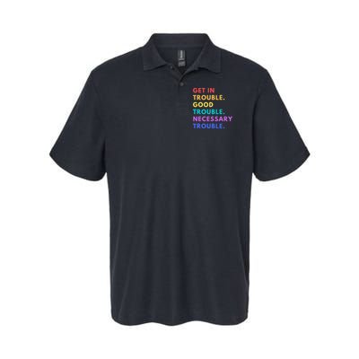 Funny Get In Good Necessary Trouble Polo
