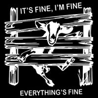 Funny Goat Its Fine Im Fine Everything Is Fine Impact Tech Backpack