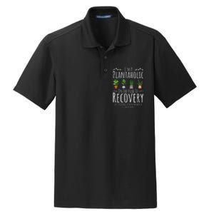 Funny Gardener IM A Plantaholic On The Road To Recovery Dry Zone Grid Polo