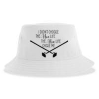 Funny Gardening I Didn't Choose the Hoe Life Sustainable Bucket Hat