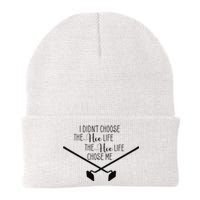 Funny Gardening I Didn't Choose the Hoe Life Knit Cap Winter Beanie