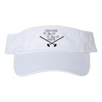 Funny Gardening I Didn't Choose the Hoe Life Valucap Bio-Washed Visor