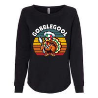 Funny Gobblegool Italian Gobble Turkey Day Fall Thanksgiving Long Sleeve Womens California Wash Sweatshirt