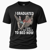 Funny Graduation I Graduated Can I Go Back To Bed Now Performance Shirt