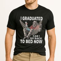 Funny Graduation I Graduated Can I Go Back To Bed Now Performance Shirt