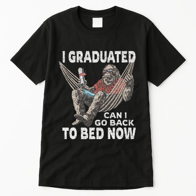 Funny Graduation I Graduated Can I Go Back To Bed Now Tall T-Shirt