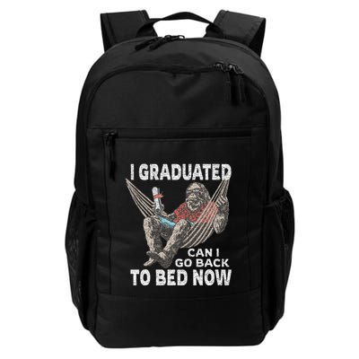 Funny Graduation I Graduated Can I Go Back To Bed Now Backpack