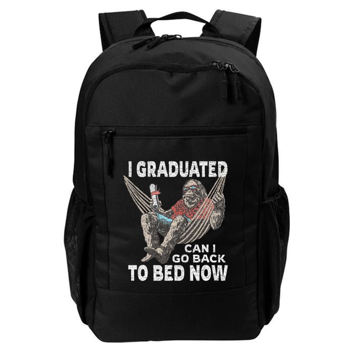 Funny Graduation I Graduated Can I Go Back To Bed Now Backpack
