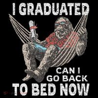 Funny Graduation I Graduated Can I Go Back To Bed Now Mesh Reversible Basketball Jersey Tank