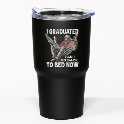 Funny Graduation I Graduated Can I Go Back To Bed Now Tumbler