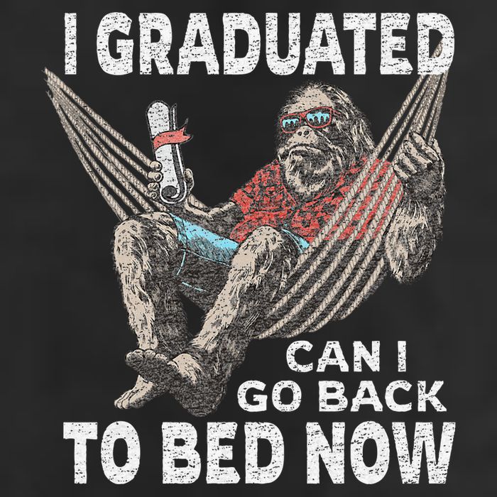 Funny Graduation I Graduated Can I Go Back To Bed Now 25L Jumbo Tote