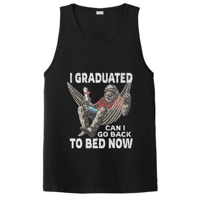Funny Graduation I Graduated Can I Go Back To Bed Now PosiCharge Competitor Tank