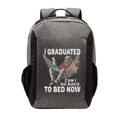 Funny Graduation I Graduated Can I Go Back To Bed Now Vector Backpack