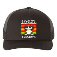 Funny Graphic I Axolotl Questions Yupoong Adult 5-Panel Trucker Hat