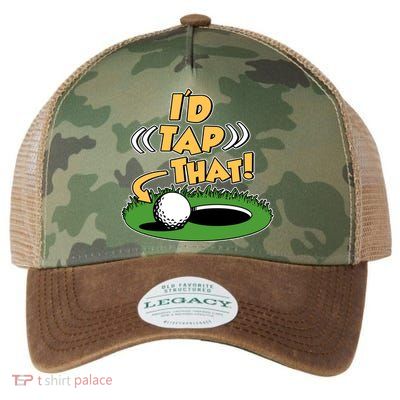Funny Golfing Id Tap That Legacy Tie Dye Trucker Hat