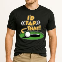 Funny Golfing Id Tap That Cooling Performance Crew T-Shirt