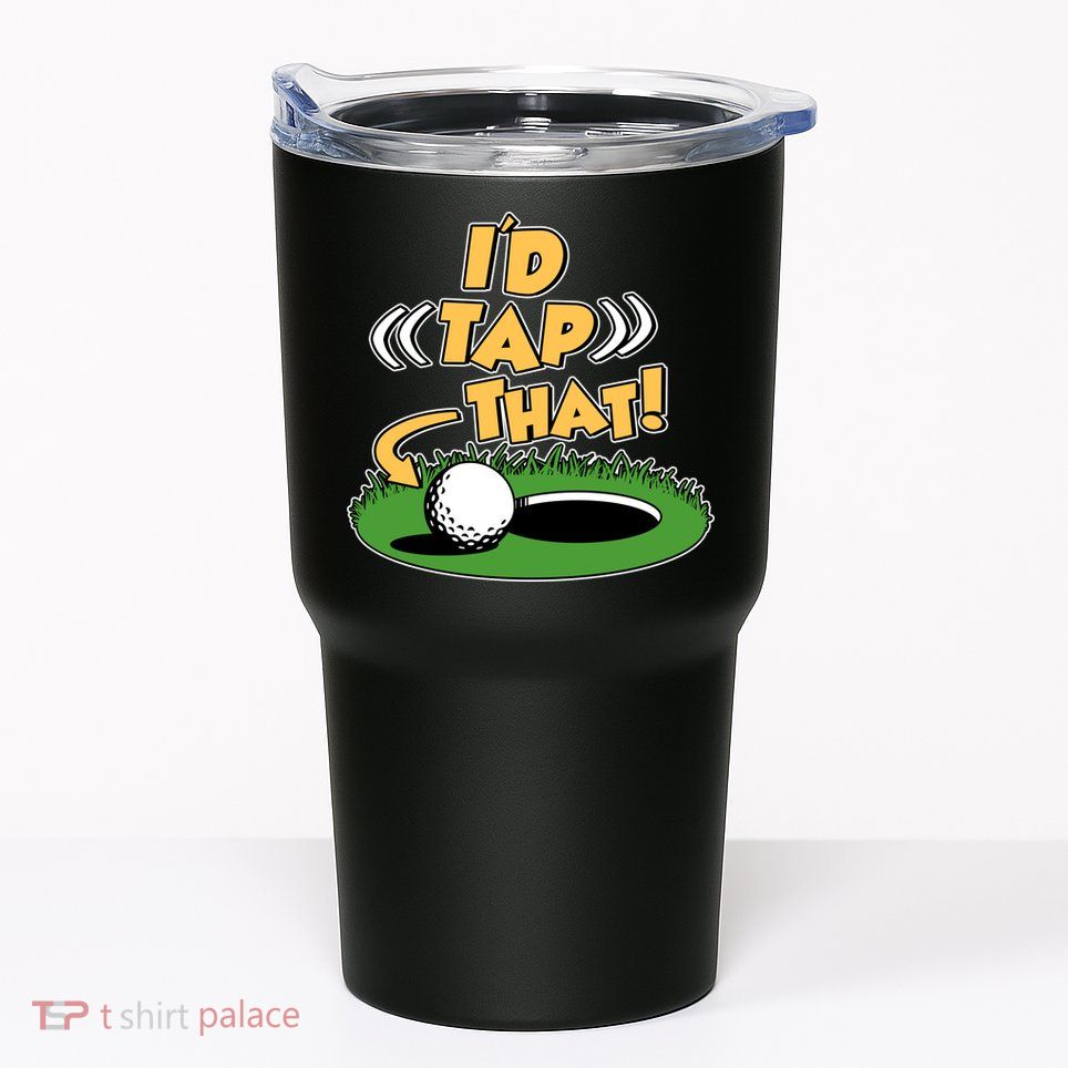 Funny Golfing Id Tap That Tumbler