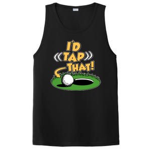 Funny Golfing Id Tap That PosiCharge Competitor Tank