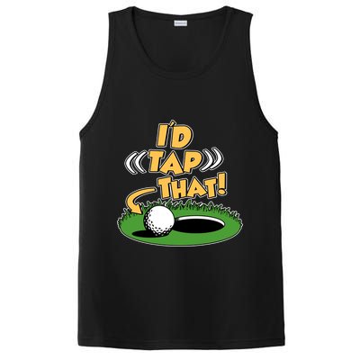 Funny Golfing Id Tap That PosiCharge Competitor Tank