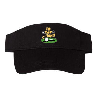 Funny Golfing Id Tap That Valucap Bio-Washed Visor