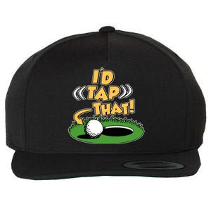 Funny Golfing Id Tap That Wool Snapback Cap