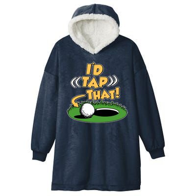 Funny Golfing Id Tap That Hooded Wearable Blanket