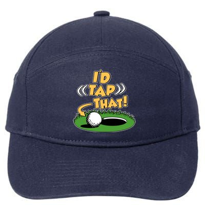 Funny Golfing Id Tap That 7-Panel Snapback Hat