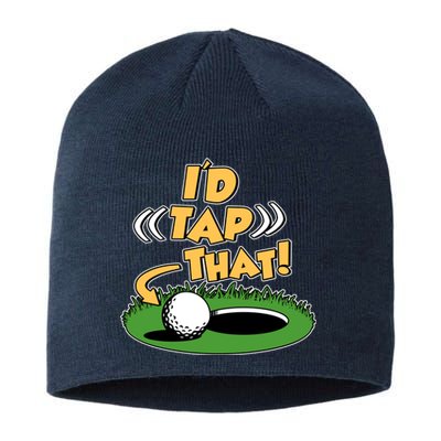 Funny Golfing Id Tap That Sustainable Beanie