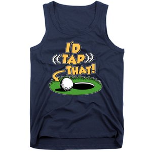 Funny Golfing Id Tap That Tank Top