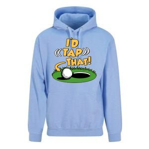 Funny Golfing Id Tap That Unisex Surf Hoodie