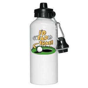 Funny Golfing Id Tap That Aluminum Water Bottle