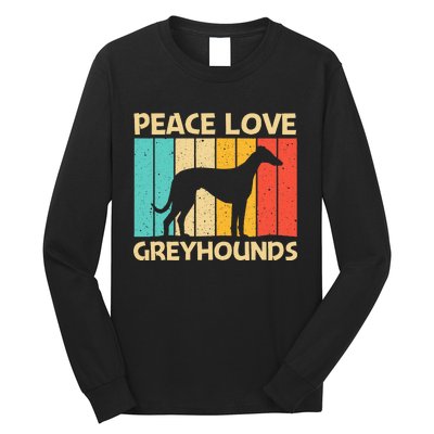 Funny Greyhound Italian Greyhound Rescue Dog Long Sleeve Shirt