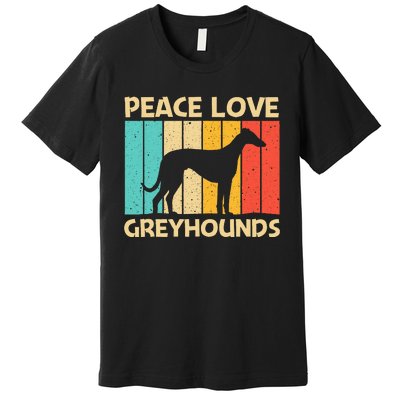 Funny Greyhound Italian Greyhound Rescue Dog Premium T-Shirt