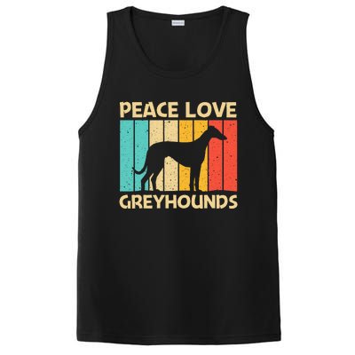 Funny Greyhound Italian Greyhound Rescue Dog PosiCharge Competitor Tank