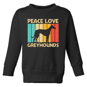 Funny Greyhound Italian Greyhound Rescue Dog Toddler Sweatshirt