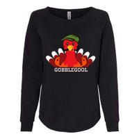 Funny Gobblegool Italian Gobble Turkey Day Fall Thanksgiving Womens California Wash Sweatshirt