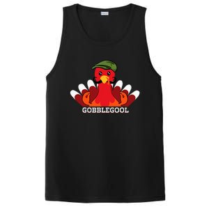 Funny Gobblegool Italian Gobble Turkey Day Fall Thanksgiving PosiCharge Competitor Tank