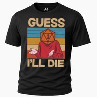 Funny Guess I'll Die Meme DnD Dice Dungeon And Dragons Fan Performance Shirt