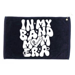 Funny Groovy In My Band Mom Era Trendy Band Mom Gift Grommeted Golf Towel