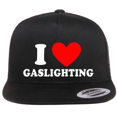 Funny Gaslight I Love Gaslighting  Flatbill Hat