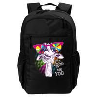 Funny Giraffe It's Good To See You Backpack