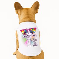 Funny Giraffe It's Good To See You Doggie Tank