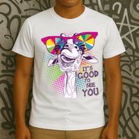 Funny Giraffe It's Good To See You T-Shirt