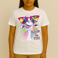 Funny Giraffe It's Good To See You T-Shirt