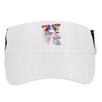 Funny Giraffe It's Good To See You Adult Drive Performance Visor
