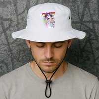 Funny Giraffe It's Good To See You Bucket Hat