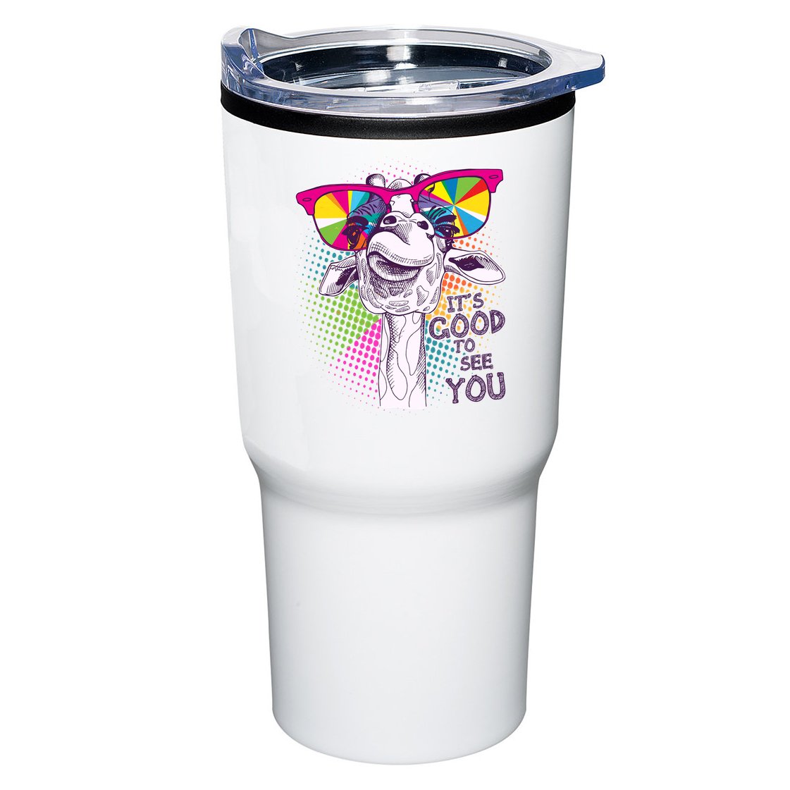 Funny Giraffe It's Good To See You Tumbler