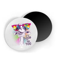 Funny Giraffe It's Good To See You Magnet