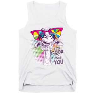 Funny Giraffe It's Good To See You Tank Top